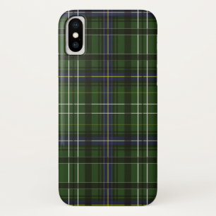 Funda Para iPhone X Tartán en verde