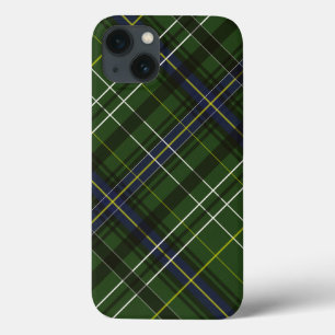 Funda Para iPhone 13 Tartán en verde