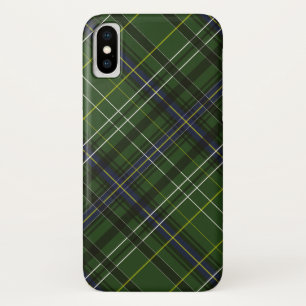 Funda Para iPhone X Tartán en verde