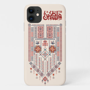 Funda Para iPhone 11 Tatreez palestino con nombre árabe palestino