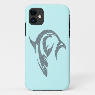 Funda Para iPhone 11 Tatuaje de tiburón
