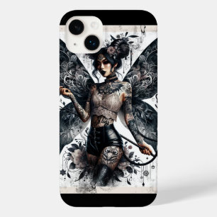 Funda Para iPhone 14 Plus De Case-Mate Tatuajes de hadas asiáticas góticas de belleza osc