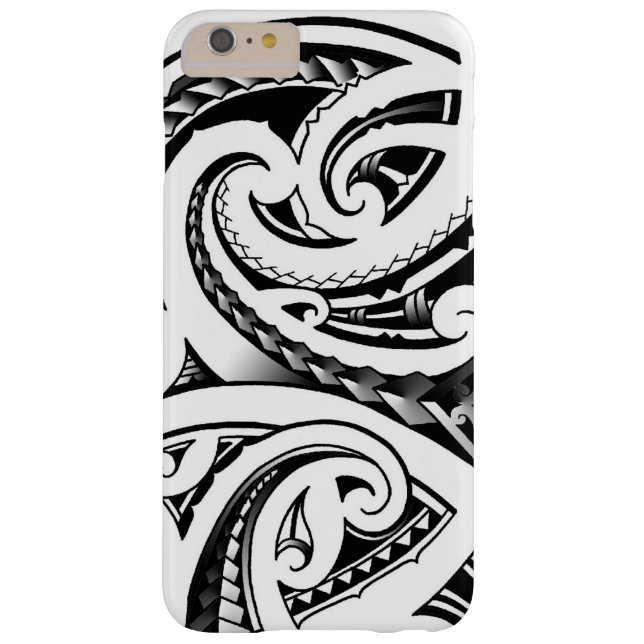 Funda De Case-Mate Para iPhone Tatuajes maoríes diseñan moko neozelandés (Reverso)