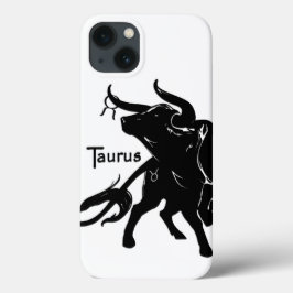 Funda Para iPhone 13 Tauro Poderoso el Toro Zodiaco