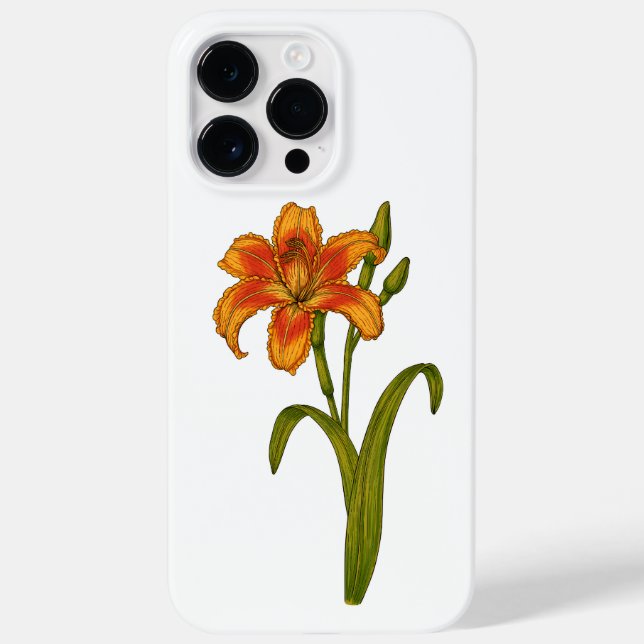 Funda De Case-Mate Para iPhone Tawny daylily (Reverso)