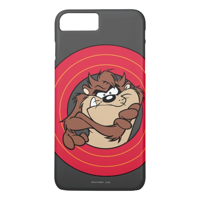 Funda De Case-Mate Para iPhone TAZ™ a través de los círculos LOONEY TUNES™ (Reverso)