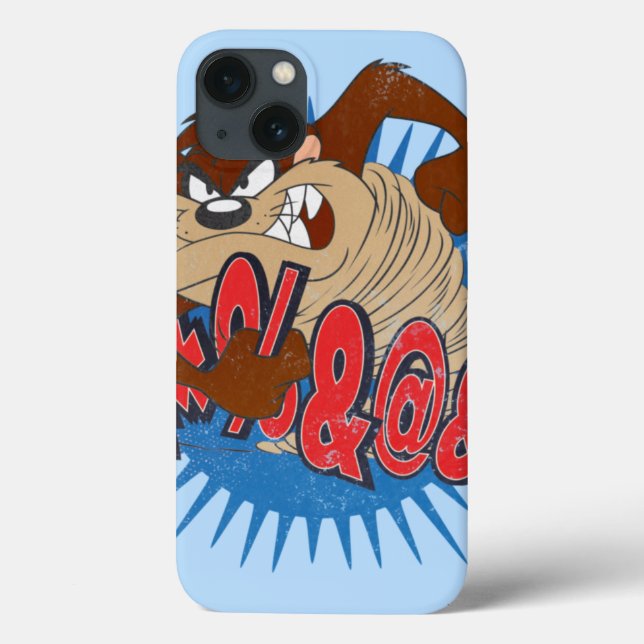 Funda De Case-Mate Para iPhone TAZ™ Censored (Reverso)