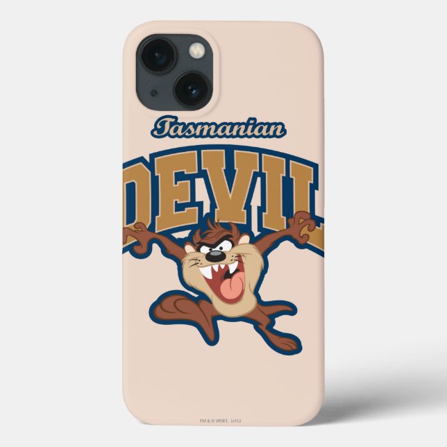 Funda De Case-Mate Para iPhone TAZ™ Tasmanian Devil Patch (Reverso)