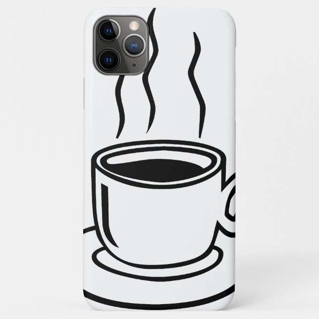 Funda De Case-Mate Para iPhone Taza de café (Reverso)