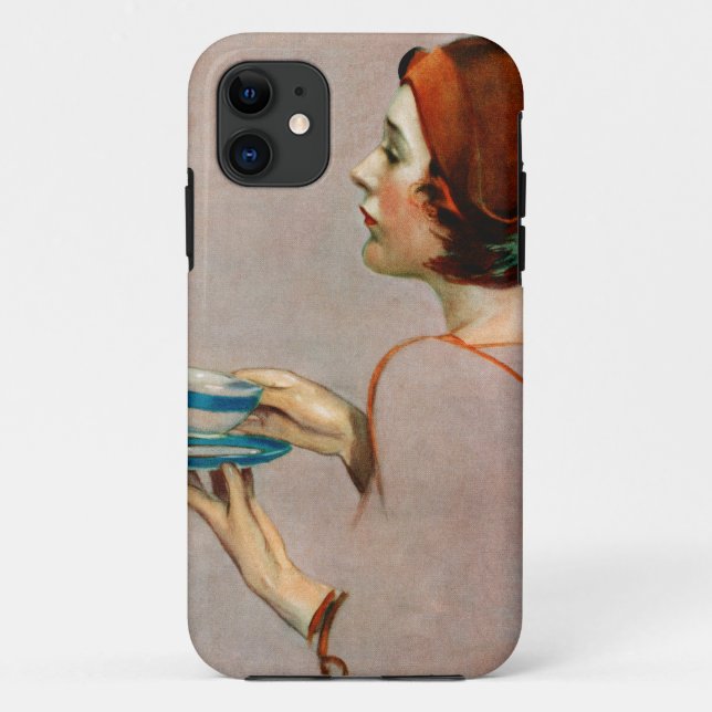 Funda De Case-Mate Para iPhone Taza de Java (Reverso)