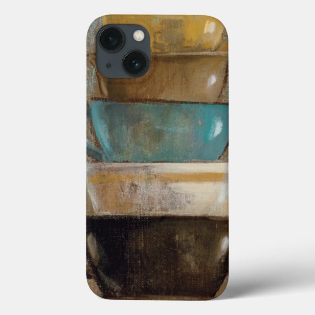 Funda De Case-Mate Para iPhone Tazas de café apiladas (Reverso)