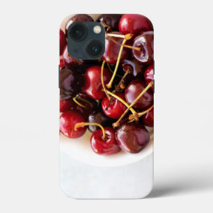 Funda Para iPhone 13 Mini tazón de cerezas