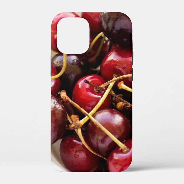Funda De Case-Mate Para iPhone tazón de cerezas (Reverso )