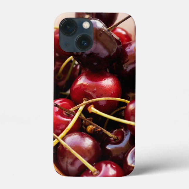Funda De Case-Mate Para iPhone tazón de cerezas (Reverso )