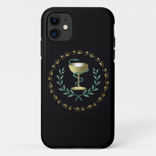 Funda Para iPhone 11 Tazón De Higienia ~ Farmacia~Apothecary~Dispensari