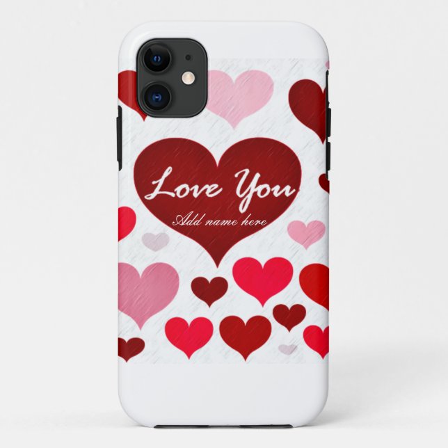 Funda De Case-Mate Para iPhone Te amo #8_ (Reverso)