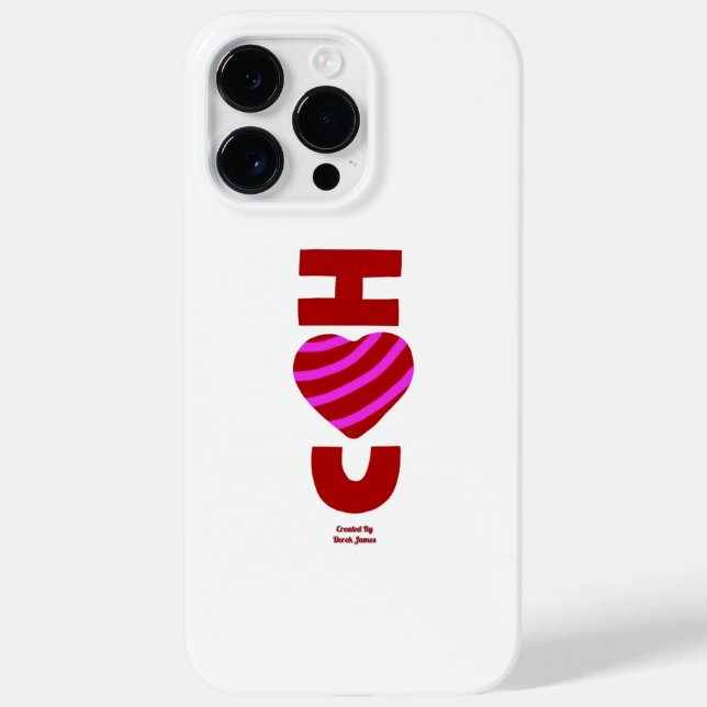 Funda De Case-Mate Para iPhone Te amo Funda Apple iPhone 14 Pro Max (Reverso)