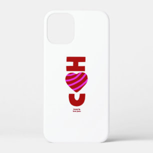 Te amo iPhone Apple 12 Mini Funda