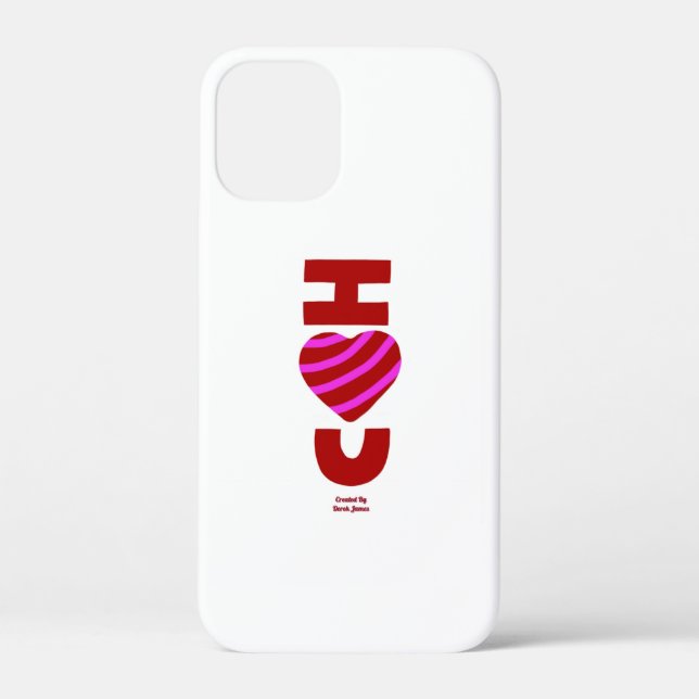 Funda De Case-Mate Para iPhone Te amo iPhone Apple 12 Mini Funda (Reverso )