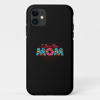 Funda Para iPhone 11 Te amo mamá Sublimación