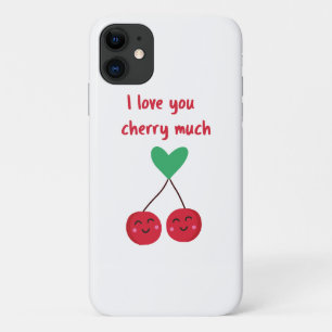 Funda Para iPhone 11 Te Amo Mucho Cherry San Valentín