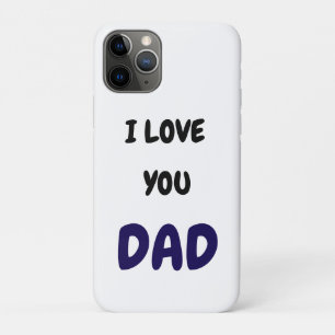 Funda Para iPhone 11 Pro Te amo papá Elegante y moderno 