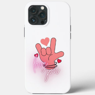 Funda Para iPhone 13 Pro Max Te amo.w