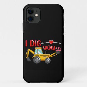 Funda Para iPhone 11 Te Cavo Backhoe Valentine