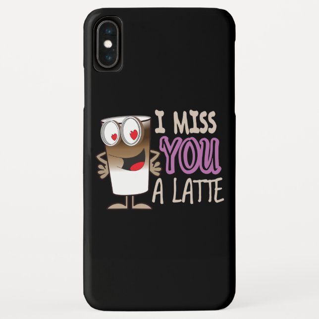 Funda De Case-Mate Para iPhone Te extraño mucho (Reverso)