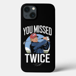 Funda Para iPhone 13 Te Perdiste Dos Veces Golf 2024 Vota Trump Me Perd