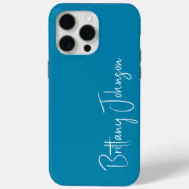 Funda Para iPhone 15 Pro Max Té verde con monograma