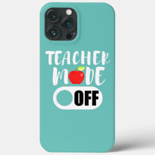 Funda Para iPhone 13 Pro Max Teacher Mode Off Last Day Of School Summer