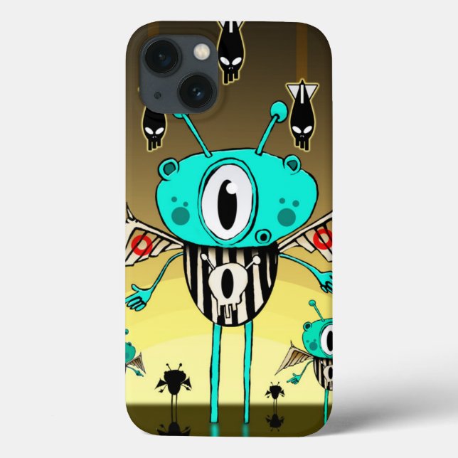 Funda De Case-Mate Para iPhone Team alien 2012 (Reverso)