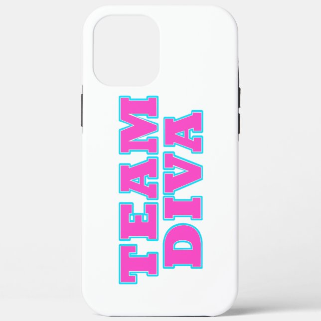 Funda De Case-Mate Para iPhone "Team Diva" (Reverso )
