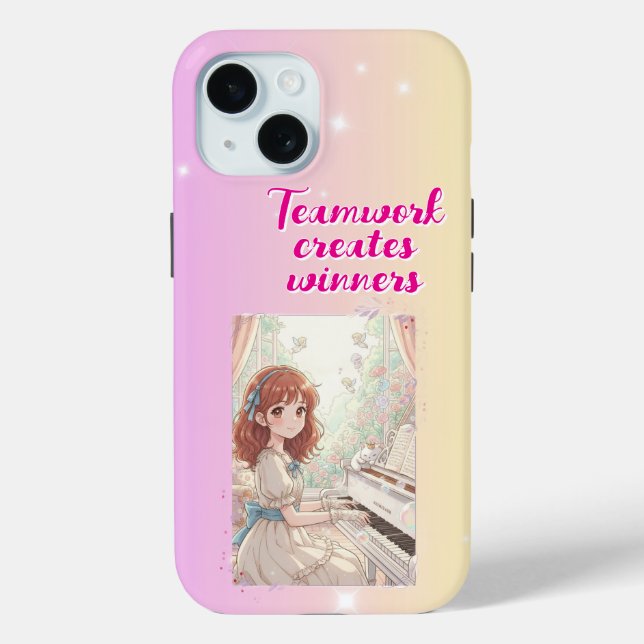 Funda De Case-Mate Para iPhone Teamwork creates winners (Reverso )