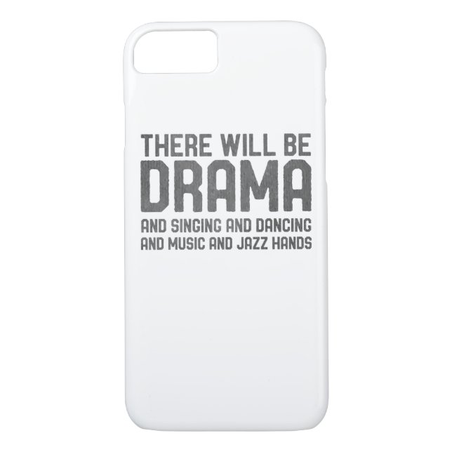 Funda De Case-Mate Para iPhone Teatro de baile del canto divertido Broadway del (Reverso)