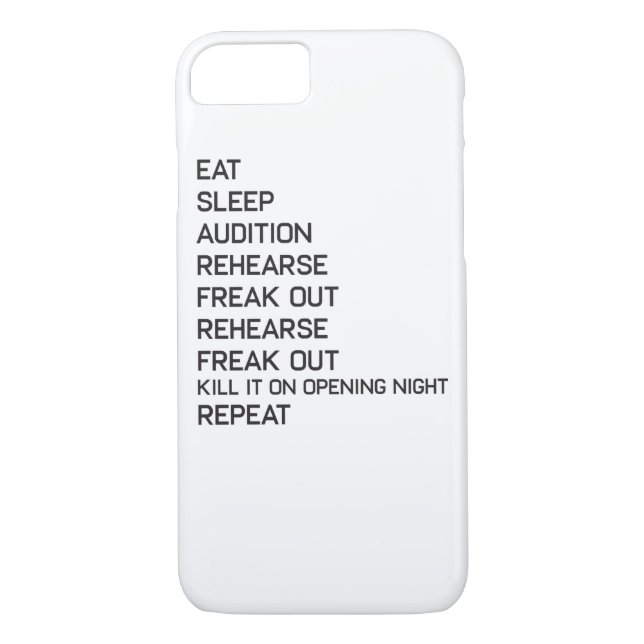 Funda De Case-Mate Para iPhone Teatro divertido de Broadway de la derecha del (Reverso)