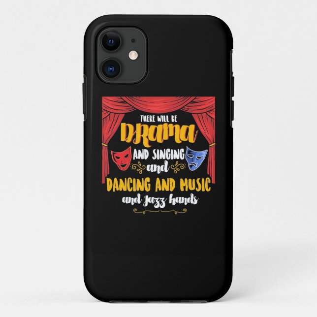 Funda De Case-Mate Para iPhone Teatro Habrá Drama (Reverso)