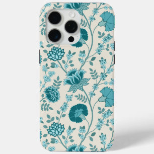 Funda Para iPhone 15 Pro Max Teatro jacobeo floral grande en crema