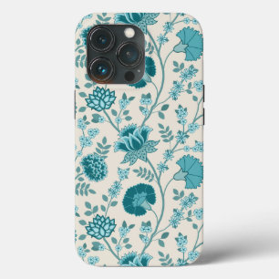 Funda Para iPhone 13 Pro Teatro jacobeo floral grande en crema