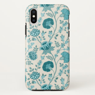 Funda Para iPhone X Teatro jacobeo floral grande en crema