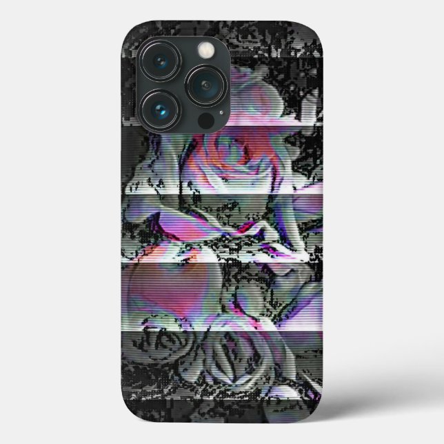 Funda De Case-Mate Para iPhone Techno Bouquet (Reverso )