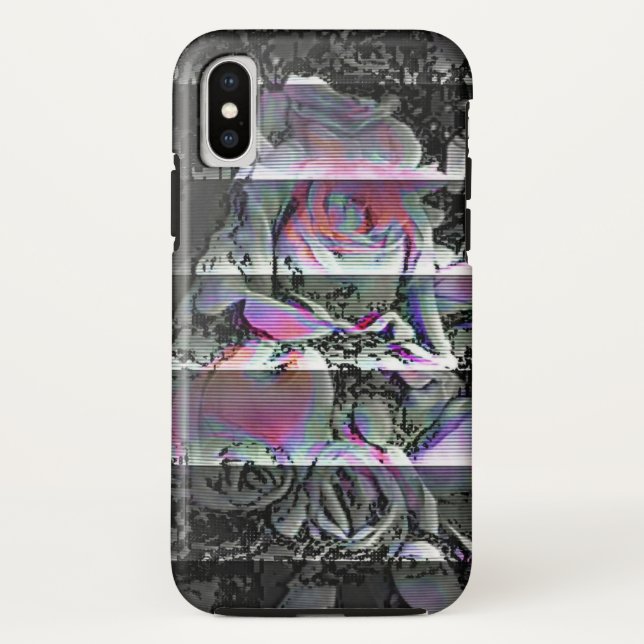 Funda De Case-Mate Para iPhone Techno Bouquet (Reverso)