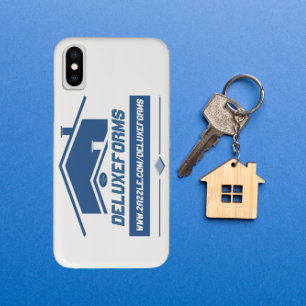 Funda Para iPhone X Techo azul