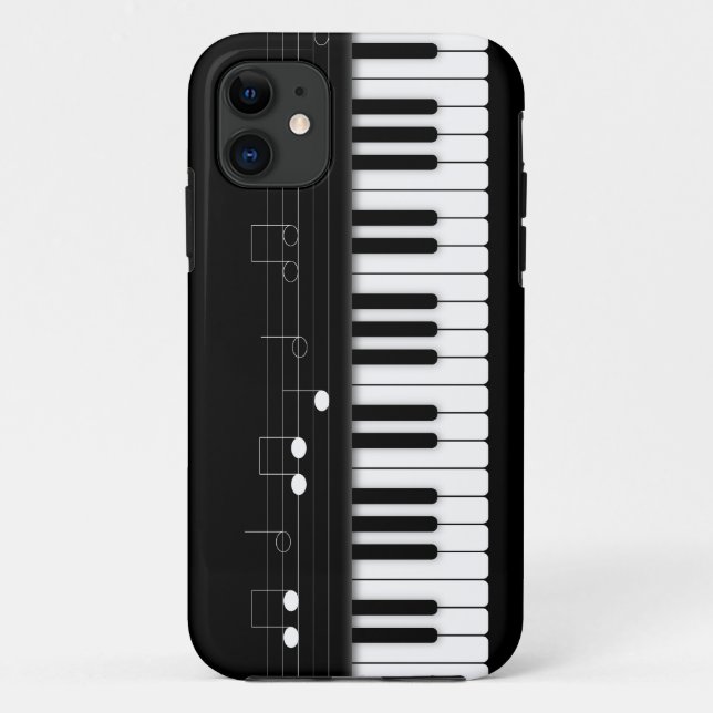 Funda De Case-Mate Para iPhone Teclado de piano (Reverso)