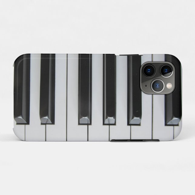 Funda De Case-Mate Para iPhone Teclado de piano (Reverso (horizontal))