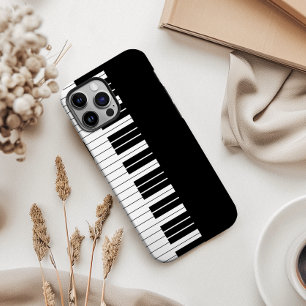Funda Para iPhone 15 Pro Max Teclado de piano negro