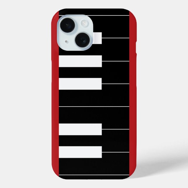 Funda De Case-Mate Para iPhone Teclas de piano invertidas (Reverso )