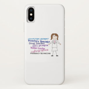 Funda Para iPhone X Técnico Farmacéutico