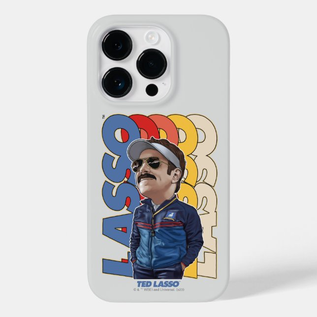 Funda De Case-Mate Para iPhone Ted Lasso | Lasso Bobblehead (Reverso )